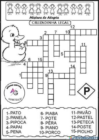 Leitura e escrita de palavras