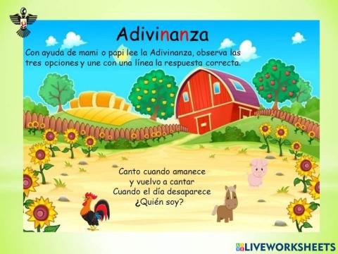 Adivinanzas de animales de