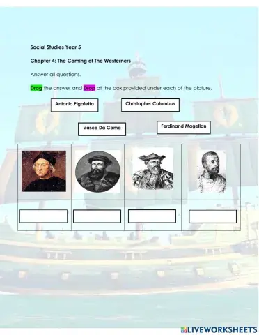 Chapter 4: The Coming of The Westerners