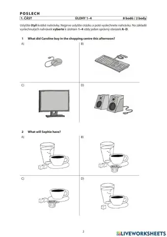 Maturita listening 2021 autumn