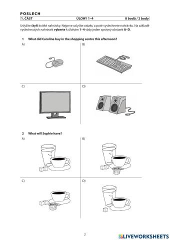 Maturita listening 2021 autumn