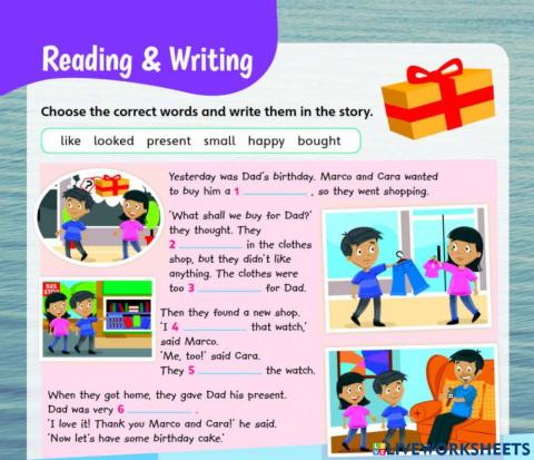 3rd grade fun skills homebooklet hw p.16