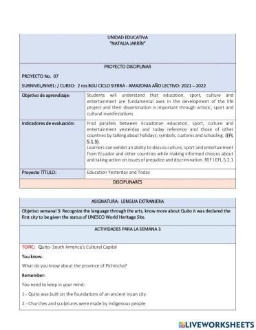 Quito- South America’s Cultural Capital-P7-S3