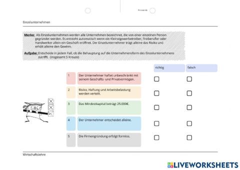 Einzelunternehmen