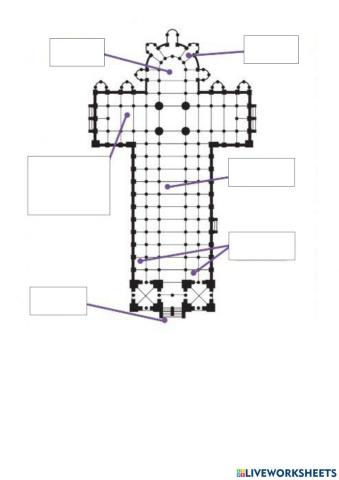 Planta de Cruz Latina