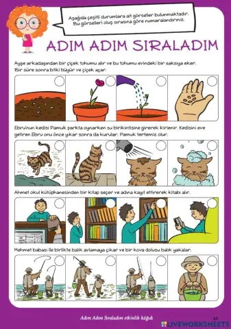 Adim adim siraladim