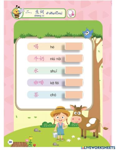 แปลคำศัพท์ป2บทที่6