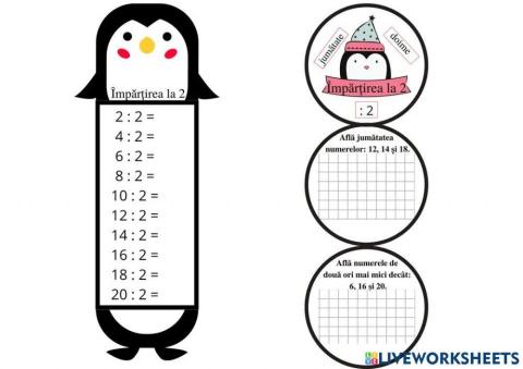 Consolidare-Împărțirea la 2