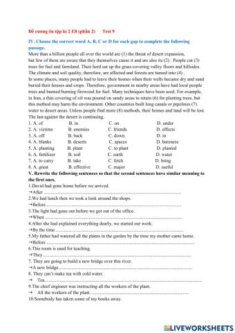 Đề cương ôn tập kì 2 E8 (phần 2)