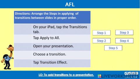 Applying Slide Transition