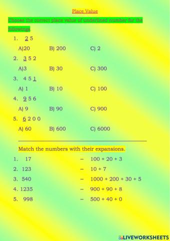 Place Value