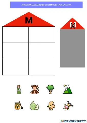 La letra m