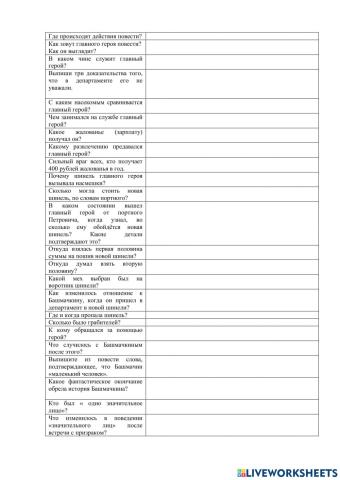 Н.В.Гоголь -Шинель-