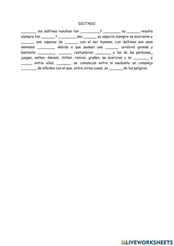 Dictado porque, porqué, por qué