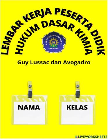 Hukum dasar kimia
