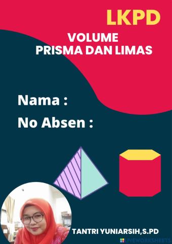 Lkpd volume prisma dan limas