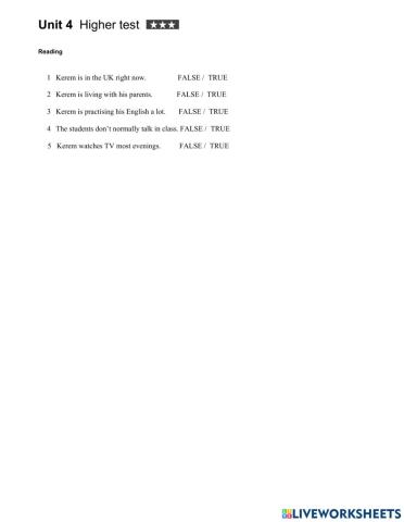 5th grade Unit 4 Test 6