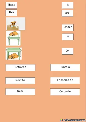 These this next to between and near