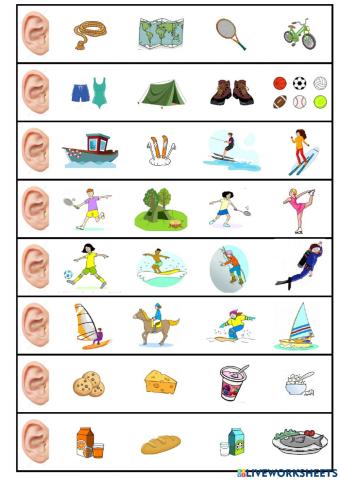 unit 3 and 4 review listening food and extreme sports