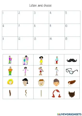 physical appereance 1 dictation listening