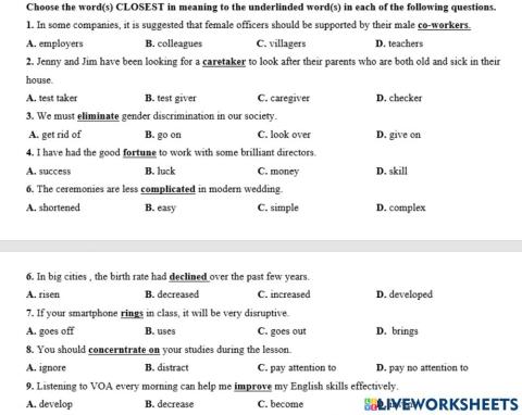 Gk2 dong nghia lop 10