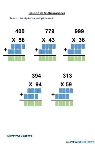 Multiplicaciones