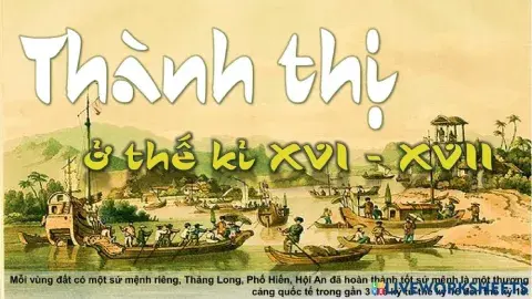 Thành thị thế kỉ 16-17