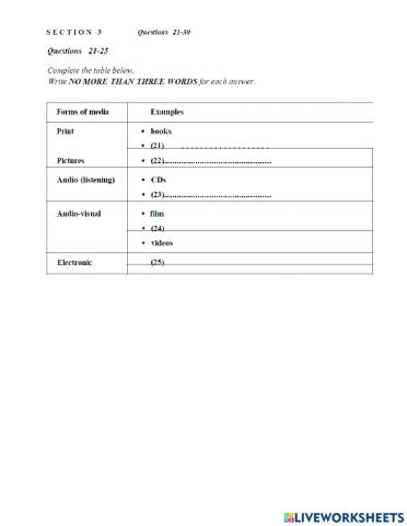 Ielts listening test 2(book 2 part 3)