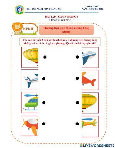 Khám phá phương tiện đường hàng không