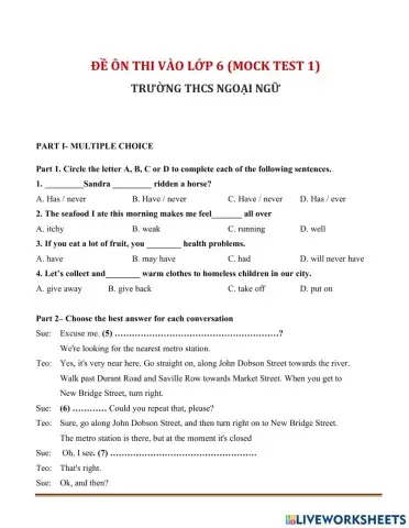 Mầu đề vào 6 CNN