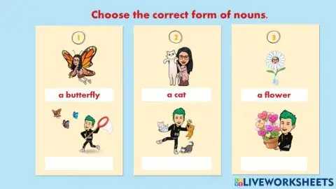 Singular and Plural Nouns