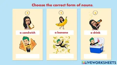 Singular and Plural Nouns