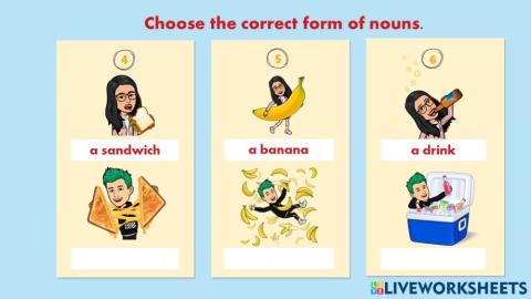 Singular and Plural Nouns