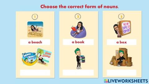 Singular and Plural Nouns