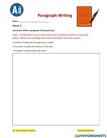 Paragraph Writing
