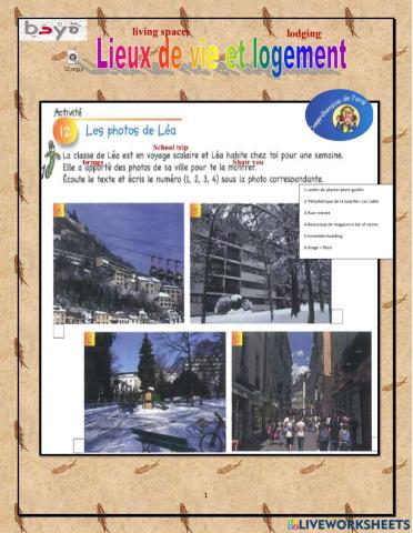 Lieux de vie et de logement