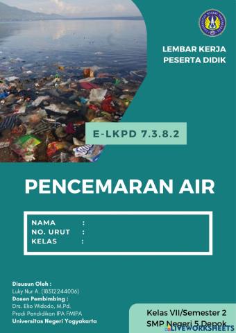 E-LKPD 7.3.8.2 Pencemaran Air