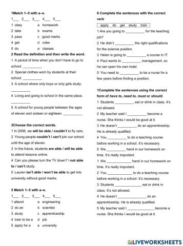 Unit 6 test engplus 3