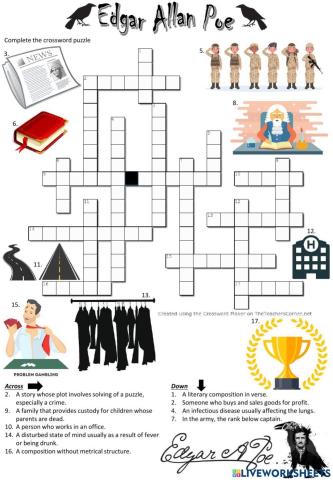 Edgar Allan Poe's biography