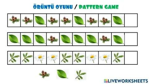 Örüntü oyunu-pattern game