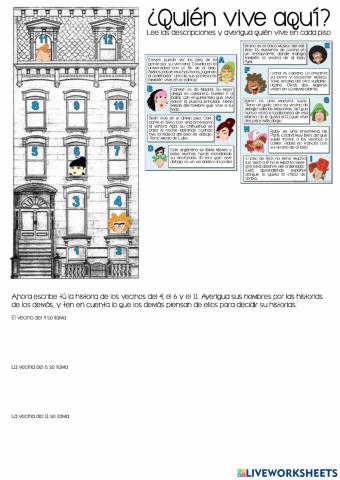 ¿Quién vive ahí?