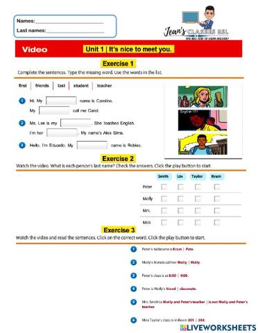 SSD Unit 1 Video 1–3