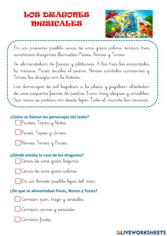 Los dragones musicales