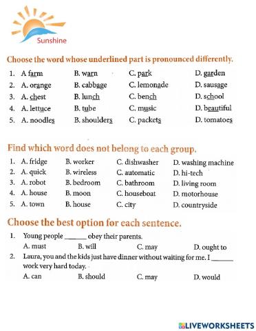 G6-U10 - Our home in the future - exe 1