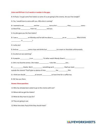 Listening 3 succeed 1