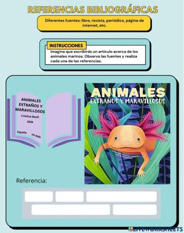 Referencias bibliográficas