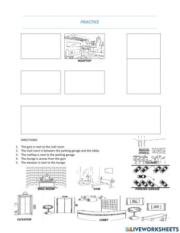 Prepositions of place