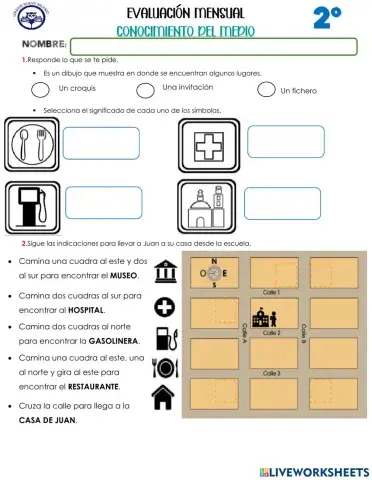 Conocimiento del medio 2°