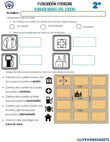Conocimiento del medio 2°