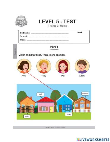 Thi giữa kì II - Listening